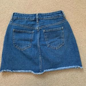 pacsun denim skirt